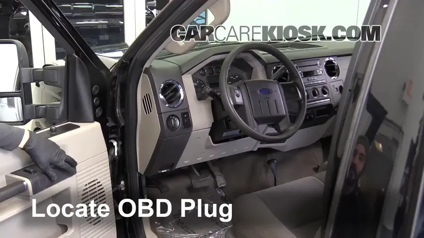 2010 Ford F-250 Super Duty XLT 6.4L V8 Turbo Diesel Standard Cab Pickup Lumière « Check engine » du moteur